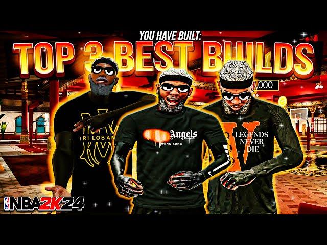 TOP 3 BEST BUILDS IN NBA 2K24 CURRENT GEN! GAMEBREAKING BEST BUILDS 2K24 CURRENT GEN!