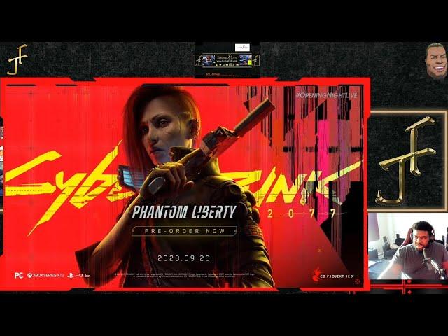 Cyberpunk 2077 Phantom Liberty | Gameplay Trailer REACTION |gamescom 2023