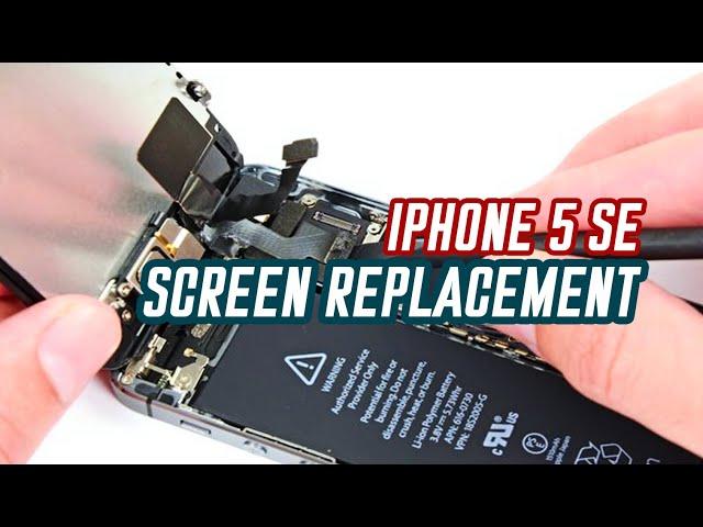 IPHONE 5 SE LCD SCREEN REPLACEMENT| IPHONE 5 SE SCREEN REPAIR GUIDE