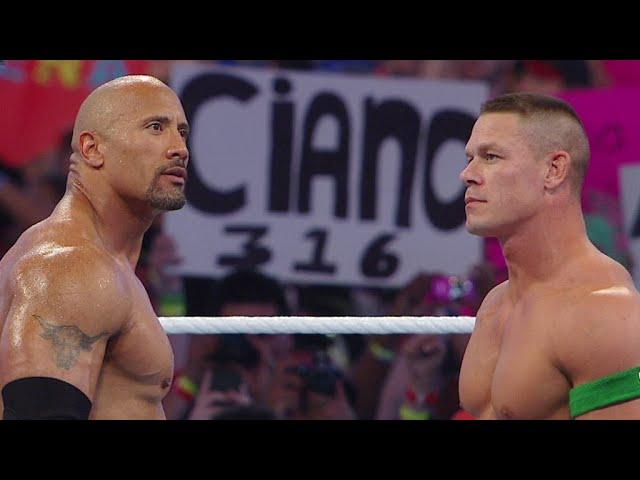 John Cena vs. The Rock: WrestleMania 28