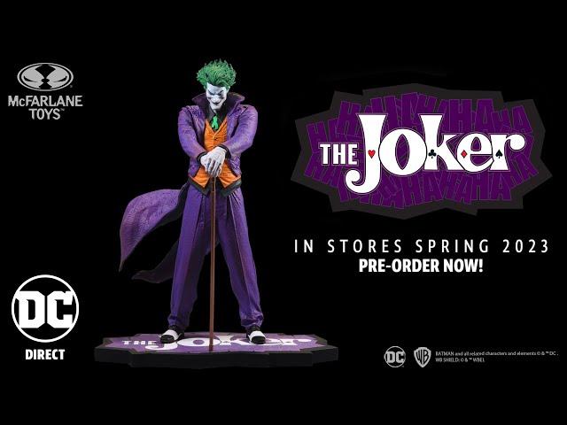 The Joker by Guillem March Statue | McFarlane Toys | DC