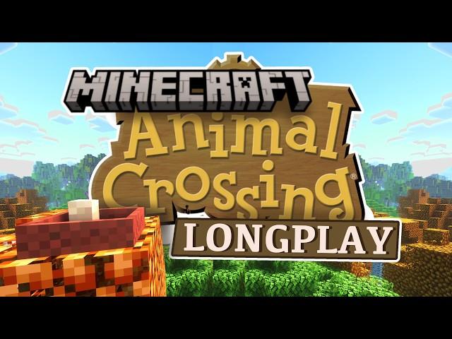 Cozy Animal Crossing Minecraft Longplay While You Study, Sleep or Game - 100 Days EP 1 - Music 432hz