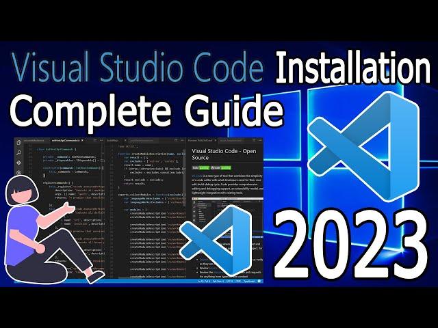 How to install Visual Studio Code on Windows 10/11 [ 2023 Update ] Complete Guide