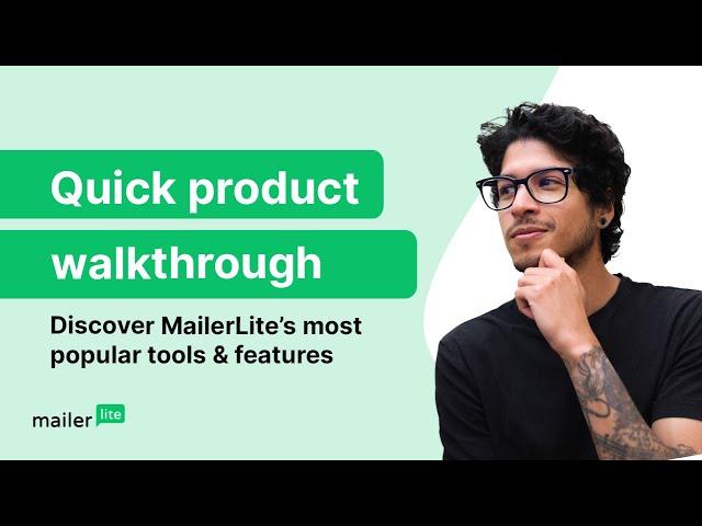 MailerLite demo: A quick tool overview for beginners