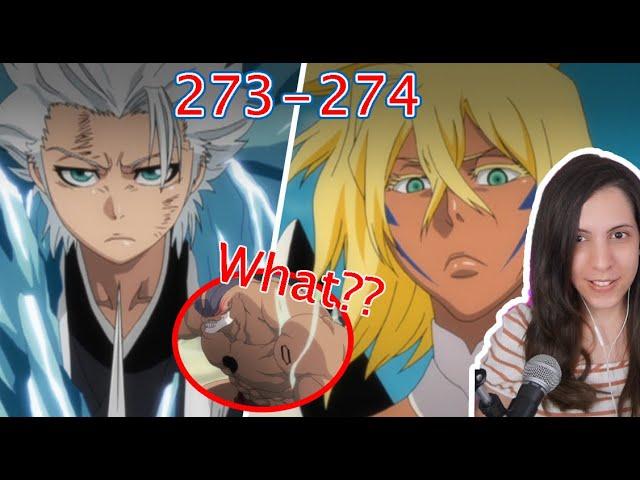 HARRIBEL Vs TOSHIRO!!  -  Bleach Episode 273 & 274  Reaction