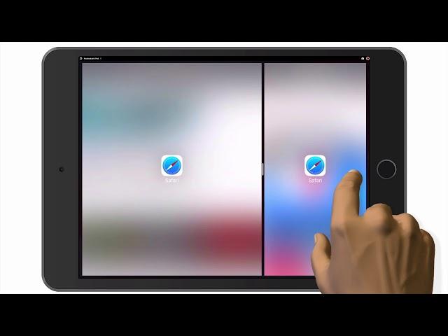 How to use Safari Split View on an Apple iPad (for iOS 13 and above)