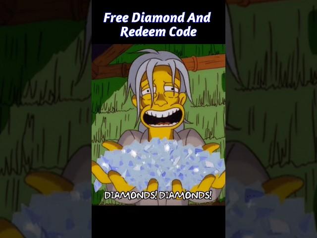 Redeem Code Diamond  Giveaway ️ Free Diamond Diamond Glitch #freediamond #giveaway