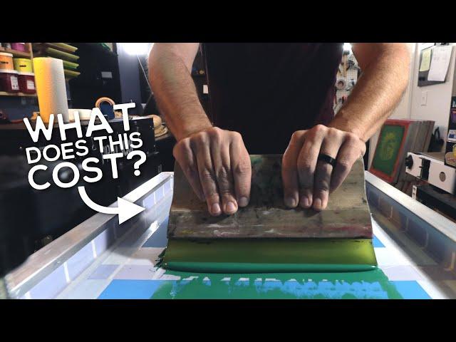 How Much Does It Cost to Start Screen Printing? /// Investing in Your Screen Printing Business
