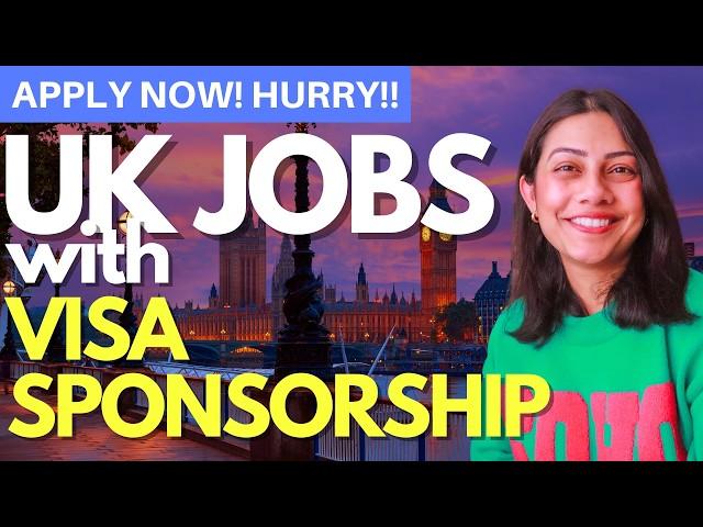 [NEW] UK Jobs with Visa Sponsorship RIGHT NOW  | UK Companies offering Visa Sponsorship