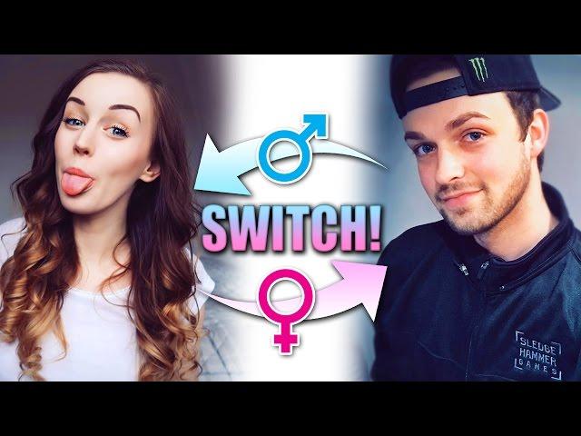 GENDER SWITCH... What Would We Look Like!?  (FaceApp)