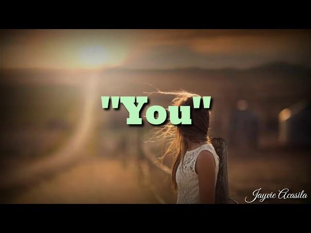 You by Basil Valdez | Lyrics