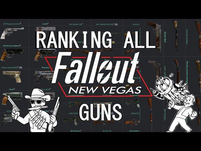 Every Fallout: New Vegas Gun Ranked From Worst To Best