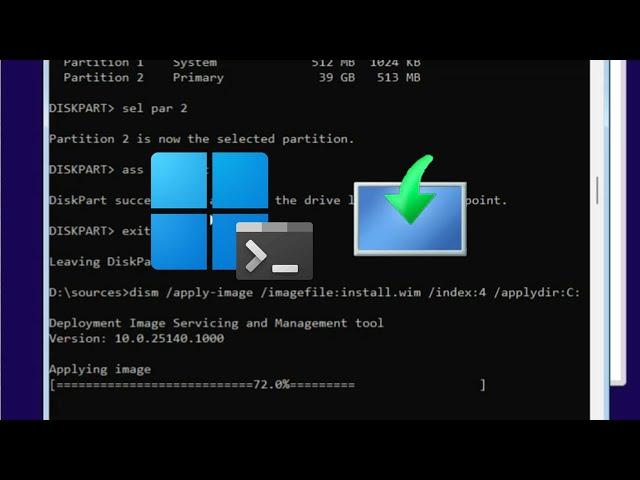 Installing Windows 11 using CMD!