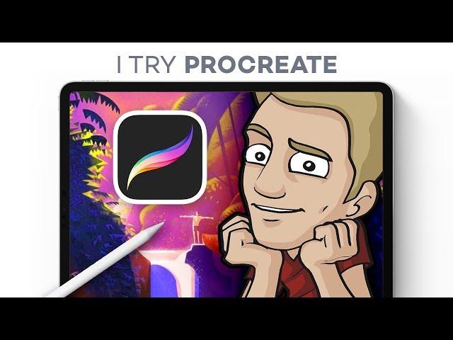 I Try PROCREATE - iPad Pro Art: is it Actually Professional?