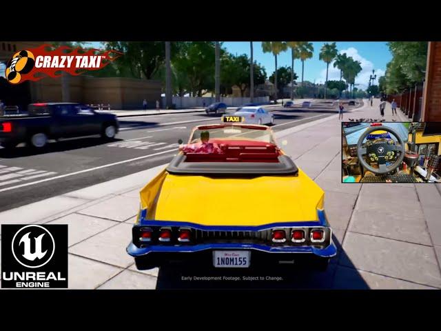 NEW "Online Open World" Crazy Taxi ANNOUNCED With Police!! FIRST Look Gameplay!!