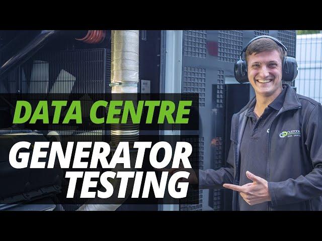 A DAY in the LIFE of the DATA CENTRE | GENERATOR TESTING with ASH!