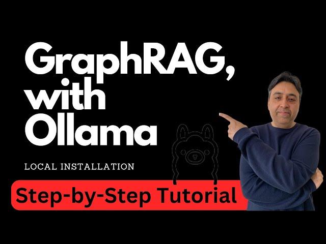 GraphRAG with Ollama - Install Local Models for RAG - Easiest Tutorial