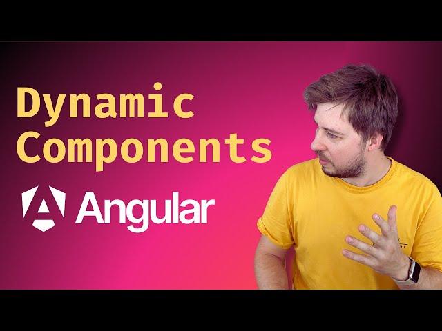 Dynamic Component in Angular (2024)