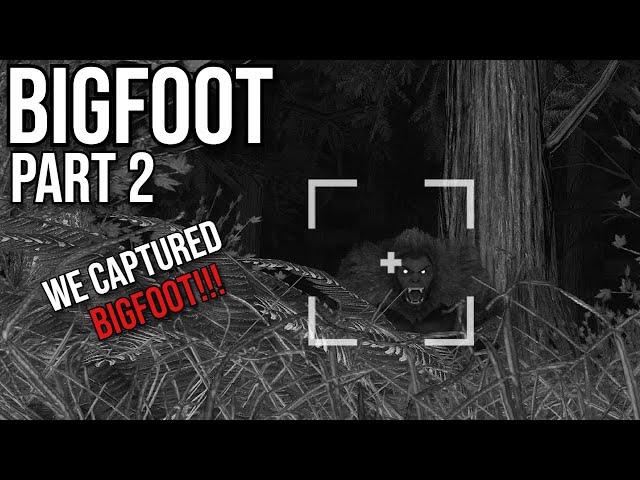 BIGFOOT - WE CAPTURED A BIGFOOT ALIVE! | Part 2 | #bigfoot #bigfootgame