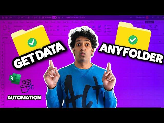 Powerful trick to get data from any folder in Excel (works even after renaming!)