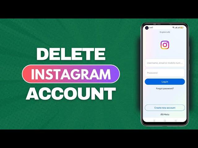 How To Delete Instagram Account | Delete Instagram