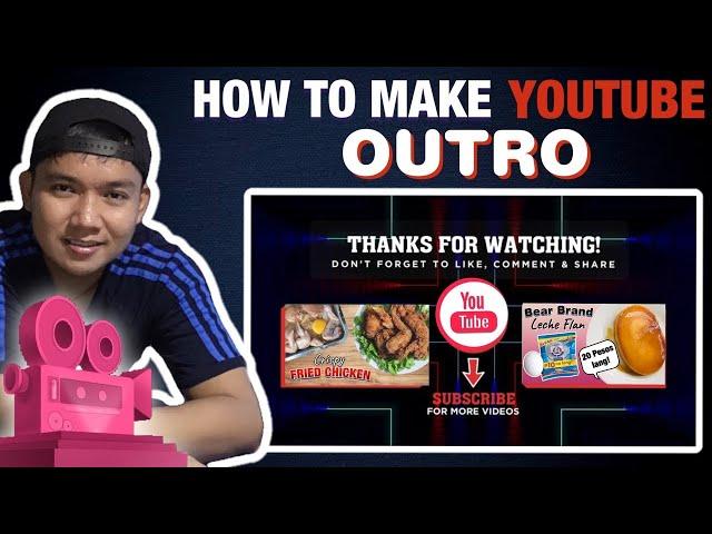 How to make Outro using INTRO MAKER App Tutorial