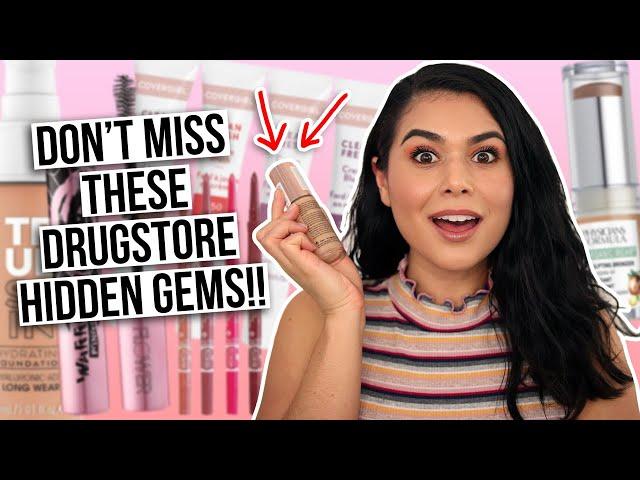 The Best Drugstore Makeup NOBODY is Talking About!  Drugstore Makeup 2021 Hidden Gems