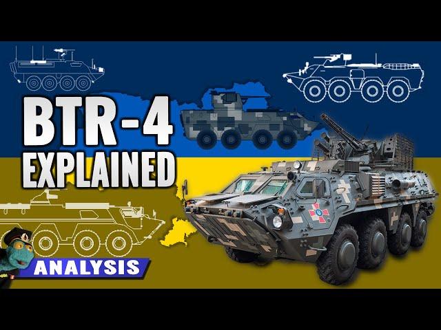 Ukraine-made BTR-4 armored vehicle. A technical profile.