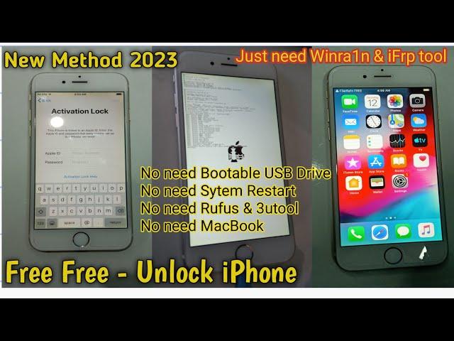 How To iPhone 6 iCloud Unlock - iPhone 6 iOS 12.5.7 iCloud Bypass Free 2023