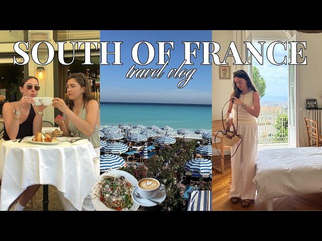 south of france travel vlog: a few days in Nice, Antibes + exploring the Cote D'Azur!!