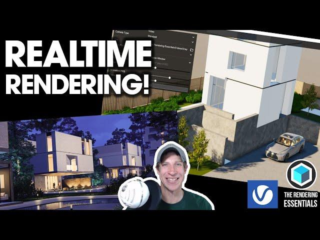 Real-Time Rendering IN VRAY for SketchUp with Vray Vision! (Detailed Tutorial)