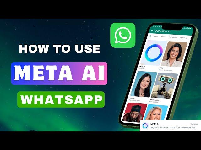 How To Use Meta AI In WhatsApp | Meta AI Chatbot