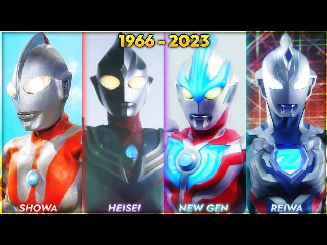 All Ultraman Appearances/Henshin (2023, OUTDATED) | Evolution