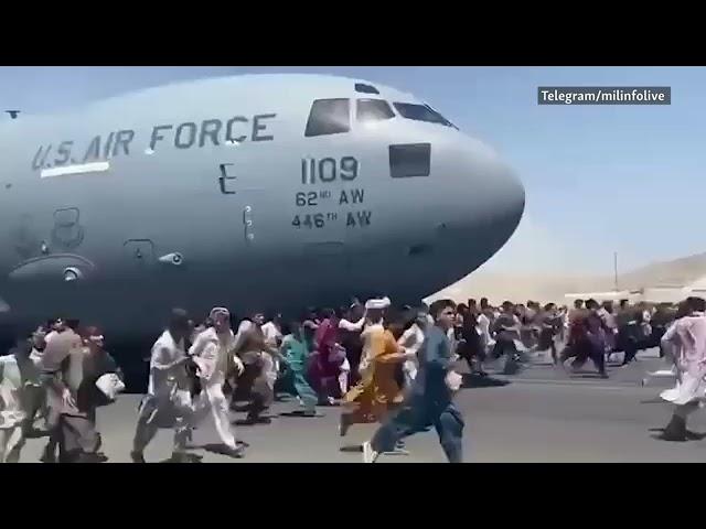 Afghanistan bu kino emas bu Kabul airporti