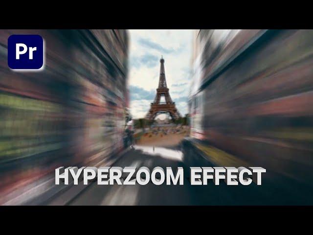 Hyperzoom Effect in Premiere Pro like Sam Kolder, JR Alli, Benn TK & Andras Ra