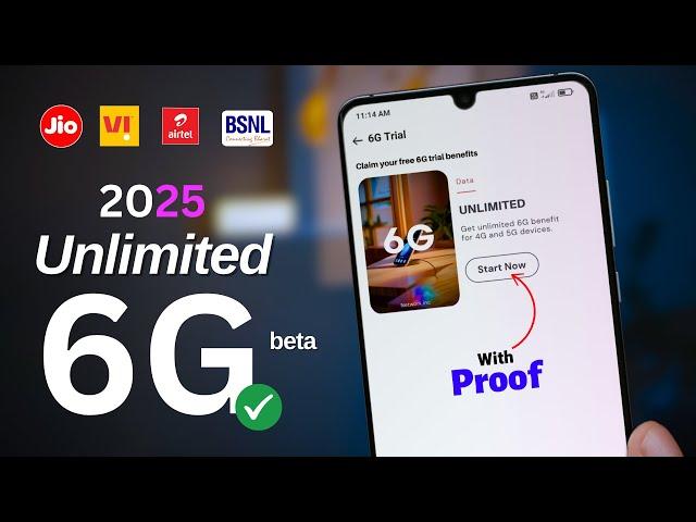 6G Trial 2025 (FREE Unlimited Data + Works with Any 4G/5G Phone)