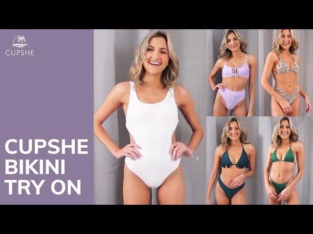 Cupshe | Try On Haul with McKenzie Morgan | Adorable Swimsuit Trends for 2021