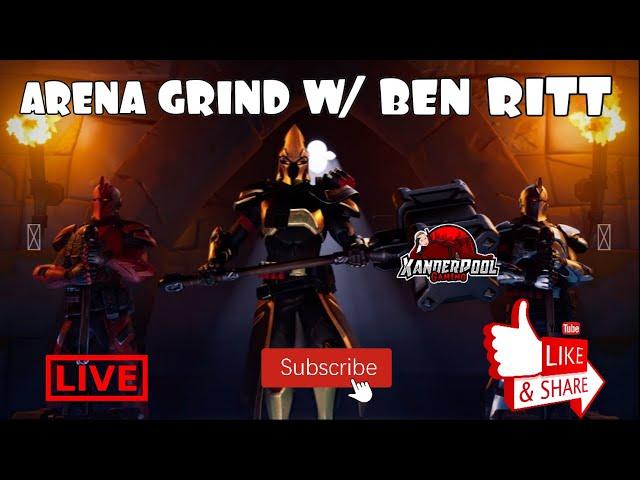 LIVE! DUO ARENA LIVE WITH Ben Ritt GRINDING TO 10k POINTS! SEASON 7 #FORTNITE #ROADTO5K