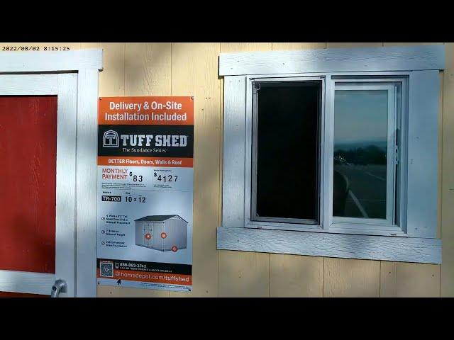 tuff shed tr-700 10x12 walk through