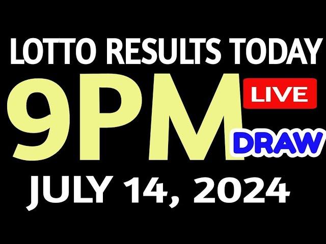 Lotto Results Today 9pm DRAW July 14, 2024 swertres results