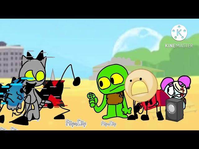 Fnf x pibby x bfdi x bfoi | pins and needles remastered | credit to topic note