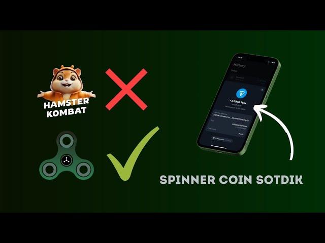 Spinner coin sotish!