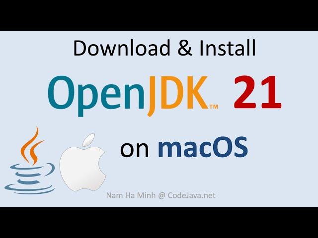 Download and Install OpenJDK 21 on macOS