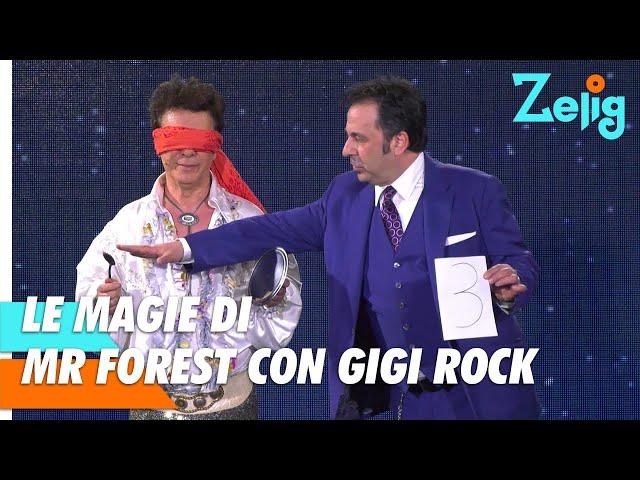 Gigi Rock diventa la cavia del Mago Forest | Zelig