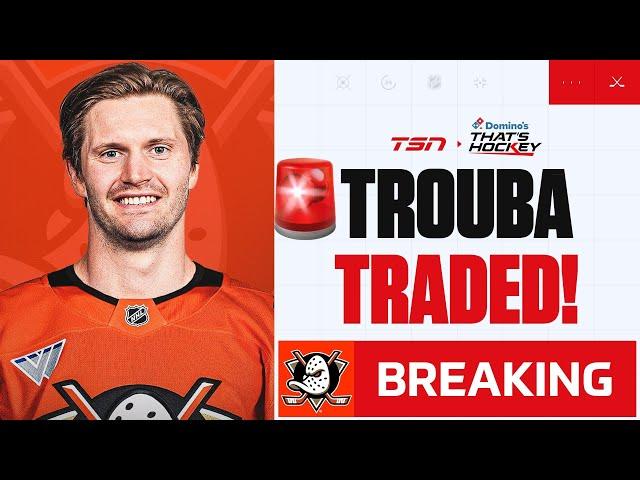 Breaking: Rangers trade captain Trouba to Ducks