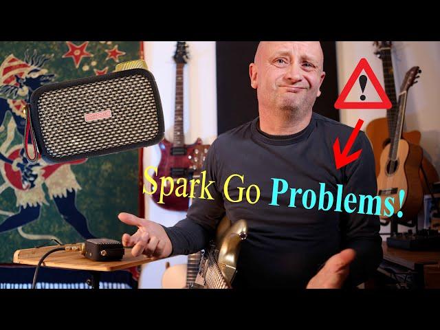 Spark Go review Problems (design fault) with this tiny amp from Positive Grid! How to use it safely!