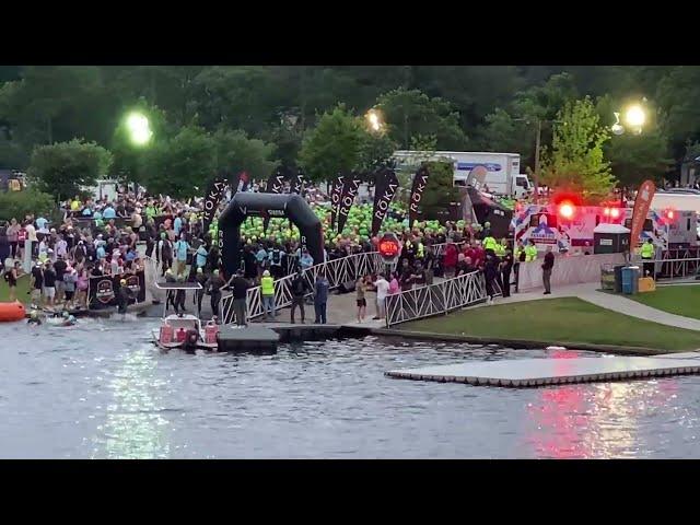 Ironman The Woodlands Texas Swim Start 2024