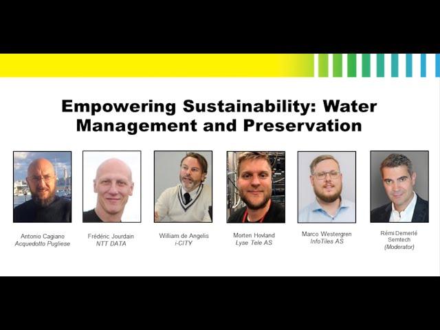 LoRaWAN Live: Munich - Empowering Sustainability: Water Management and Preservation