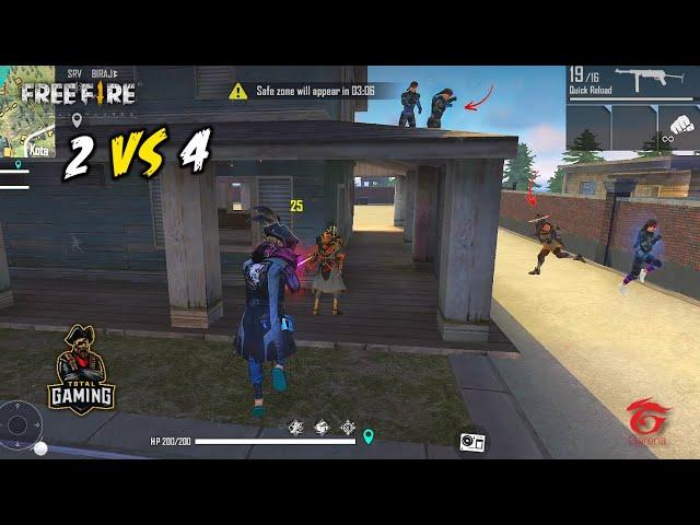 AWM Ajjubhai and Biraj Best Duo vs Squad Gameplay - Garena Free Fire