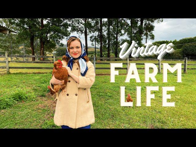 A Day in the Life of a Vintage Farm Girl